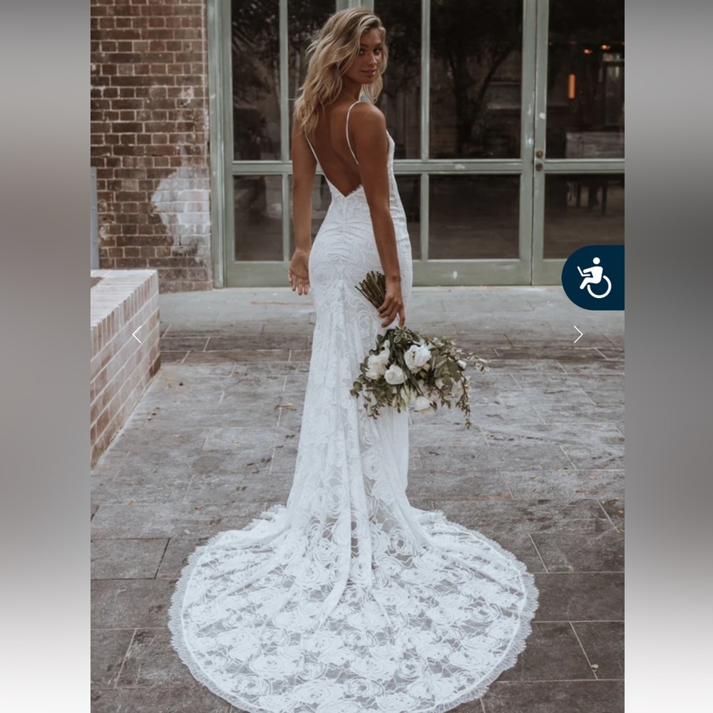 Grace Loves Lace Clo wedding gown Ivory on Ivory